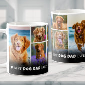 Bester Hund Vater Fotocollage Kaffeetasse