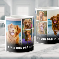 Bester Hund Vater Fotocollage