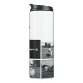 Bester Hund-Vater | FotoCollage | Pawsitive Pawsom Thermosbecher (Nach rechts gedreht)