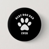 Bester Hund-Vater für jeden benutzerdefinierten Te Button (Vorderseite)
