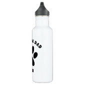 Bester Hund-Vater für jeden benutzerdefinierten Te Edelstahlflasche (Rechts)