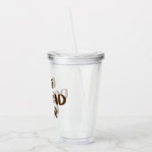 Bester Hund-Vater je Acryltrinkbecher (Links)