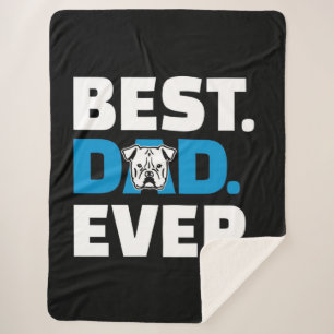 Bester Hund Vater je Bulldog Lover English Bulldog Sherpadecke