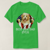 Bester Hund-Vater je CAVACHON Hunde amerikanische  T-Shirt (Design vorne)