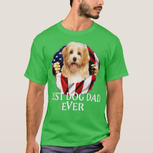 Bester Hund-Vater je CAVACHON Hunde amerikanische  T-Shirt