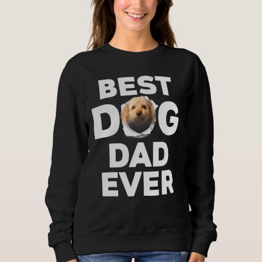Bester Hund Vater je Cavapoo Sweatshirt (Vorderseite)