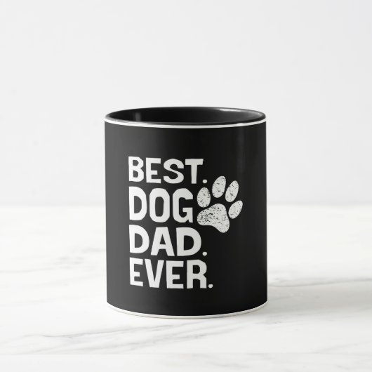 Bester Hund-Vater je Design Tasse (Zentrum)