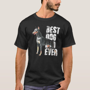 Bester Hund Vater je Doberman Pinscher Dog T-Shirt
