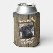 Bester Hund-Vater je ein Foto Dosenkühler (Kanne Rückseite)