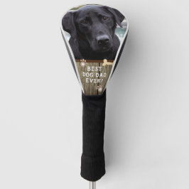 Bester Hund-Vater je ein Foto Golf Headcover