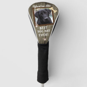 Bester Hund-Vater je ein Foto Golf Headcover