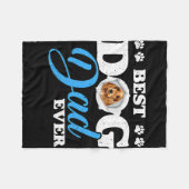 Bester Hund Vater je English Cocker Spanisch Liebh Fleecedecke (Vorderseite (Horizontal))