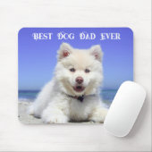 Bester Hund-Vater je Foto Kinderspielzeug-Maus-Pad Mousepad (Mit Mouse)