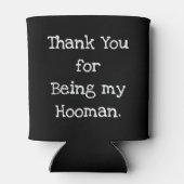 Bester Hund-Vater je Fotomaterial in Schwarz und W Dosenkühler (Rückseite)