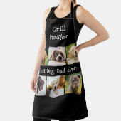 Bester Hund-Vater je Fotomaterial in Schwarz und W Schürze (InSitu)