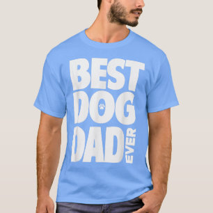 Bester Hund-Vater je Hund Paw Hund Liebhaber Hunde T-Shirt