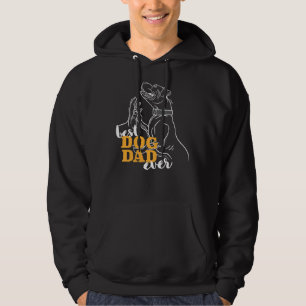 Bester Hund-Vater je I Bester Pitbull Boxer Hoodie