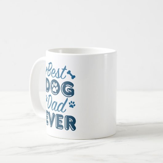 Bester Hund-Vater je Kaffeetasse (Vorderseite Links)