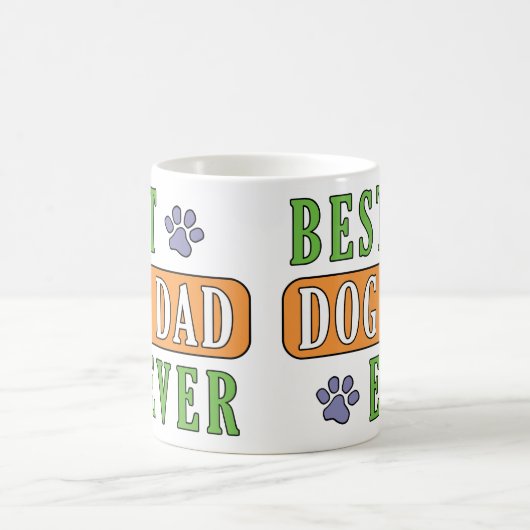 Bester Hund-Vater je Kaffeetasse (Mittel)
