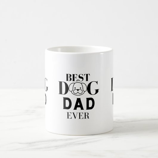 Bester Hund-Vater je Kaffeetasse (Mittel)