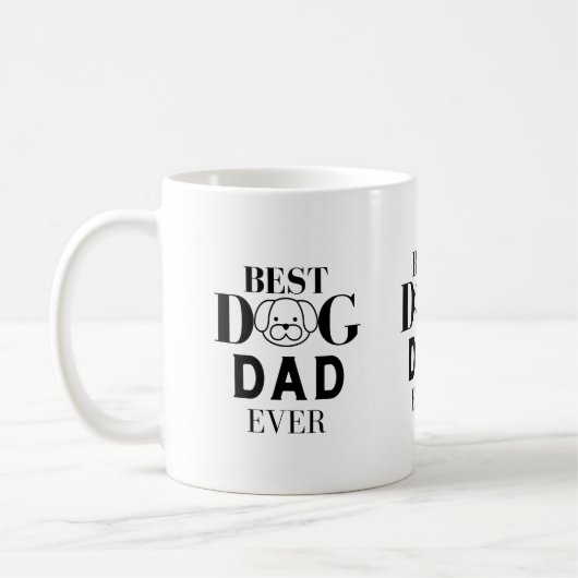 Bester Hund-Vater je Kaffeetasse (Links)