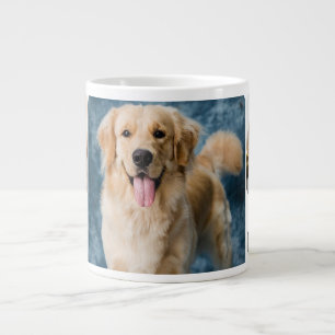 Bester Hund-Vater je kundenspezifisch Modernes Fot Jumbo-Tasse
