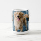 Bester Hund-Vater je kundenspezifisch Modernes Fot Kaffeetasse (Mittel)