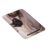 Bester Hund-Vater je Magnet (Rechte Seite)