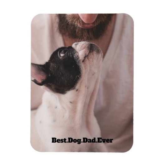 Bester Hund-Vater je Magnet (Vertikal)