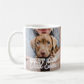 Bester Hund-Vater je Modernes, benutzerdefiniertes Kaffeetasse (Links)