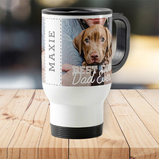 Bester Hund-Vater je Modernes, benutzerdefiniertes Reisebecher