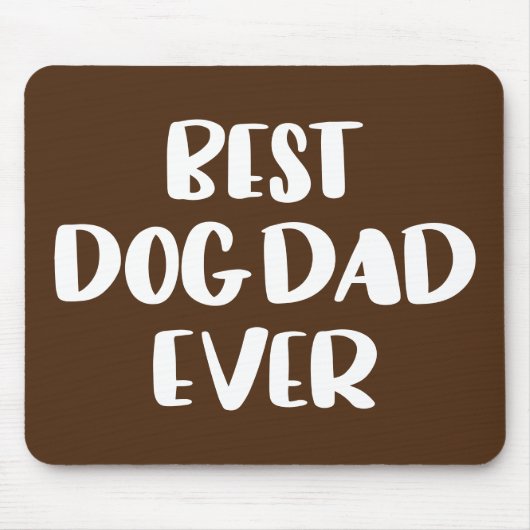 Bester Hund-Vater je Mousepad (Vorne)