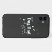 Bester Hund-Vater je Pawprint Case-Mate iPhone Hülle (Rückseite (Horizontal))