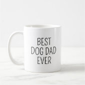 Bester Hund-Vater je personalisieren Foto Daddy Bi Kaffeetasse (Links)