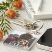 Bester Hund Vater je Pet Keepake Foto Schlüsselanhänger (Vorderseite rechts)