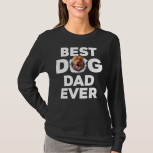 Bester Hund-Vater je Pitbull Liebhaber T-Shirt