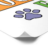 Bester Hund-Vater je Poster (Ecke)