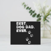 Bester Hund Vater je Shirt Geschenk für den Vatert (Stehend Vorderseite)