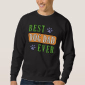 Bester Hund-Vater je Sweatshirt (Vorderseite)