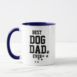 Bester Hund Vater je Tasse - Pet Paws Tasse Gesche