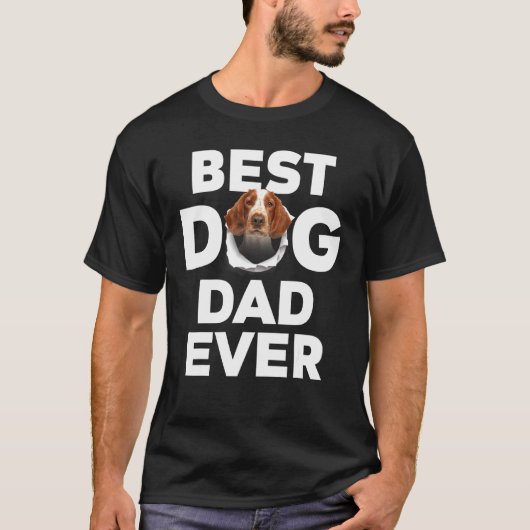 Bester Hund Vater je Welsh Springer Spaniel T-Shirt (Vorderseite)
