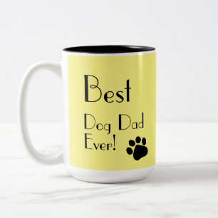 Bester Hund-Vater je Zweifarbige Tasse