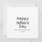 Bester Hund-Vater | Kinderkarte (Rückseite)