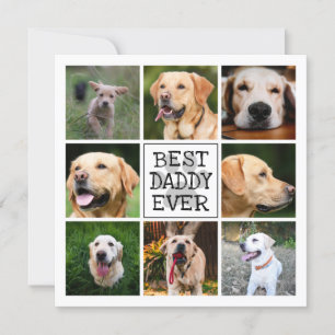 Bester Hund-Vater   Kinderkarte