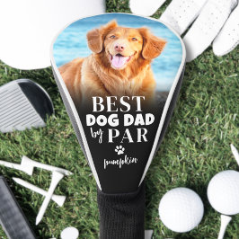 Bester Hund-Vater nach Par-Foto Golf Headcover