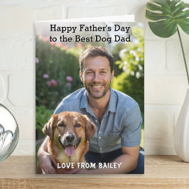 Bester Hund Vater Personalisiert Haustiere Foto Va Karte
