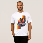 Bester Hund-Vater T-Shirt (Vorne ganz)