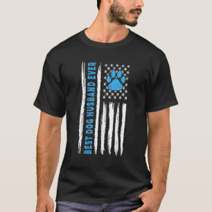 Bester Hunde-Ehemann überhaupt Vintage US-amerikan T-Shirt