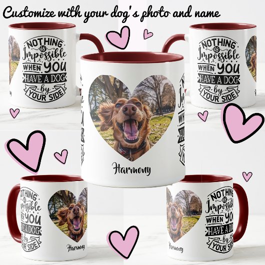 Bester Hunde Freund Name Foto Benutzerdefiniert Pe Tasse
