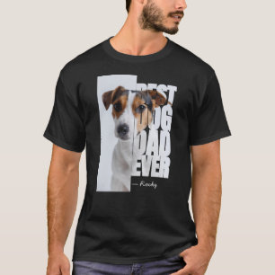 Bester Hunde-Vater Aller Zeiten Einzigartiges Pers T-Shirt